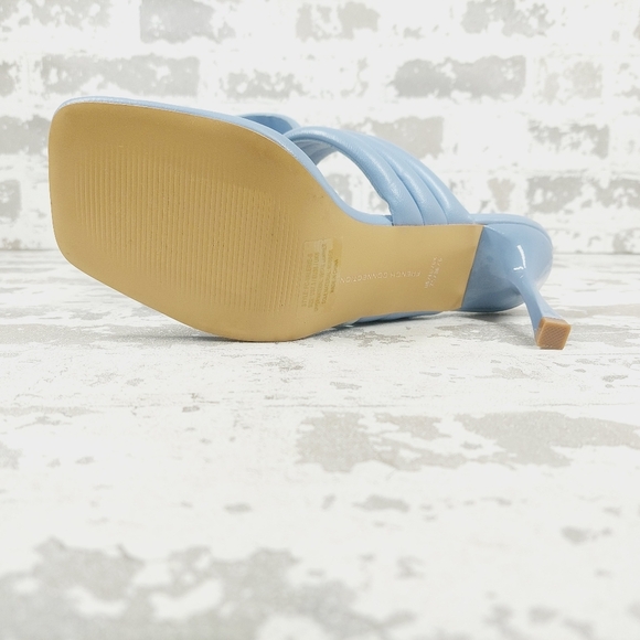 New FRENCH CONNECTION VALERIE Light Blue DRESS SANDALS i384 - Picture 8 of 13